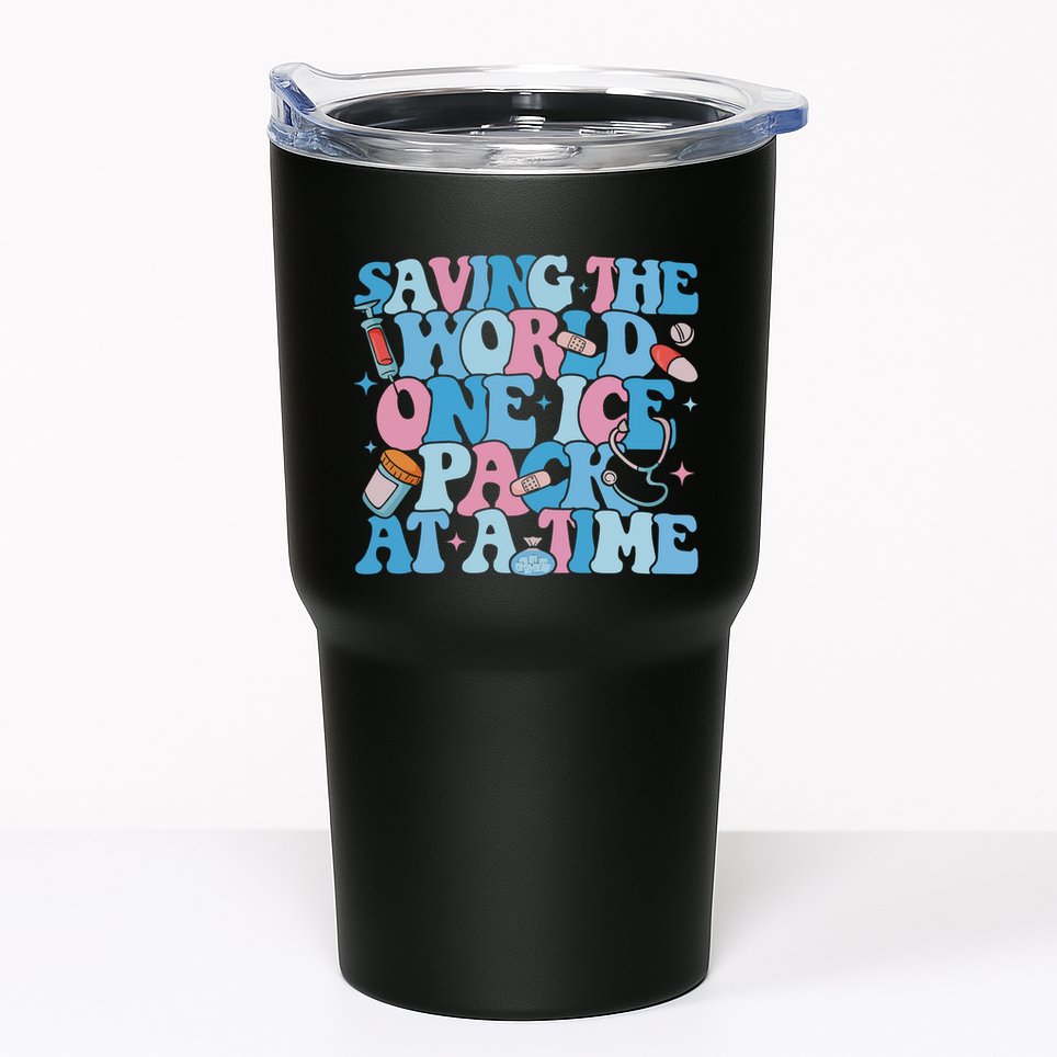 Saving The World One Ice Pack At A Time Tumbler