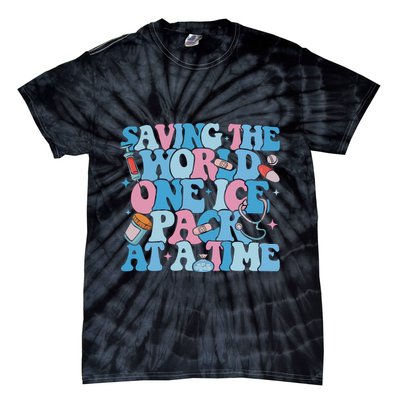 Saving The World One Ice Pack At A Time Tie-Dye T-Shirt