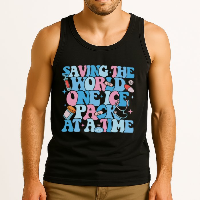 Saving The World One Ice Pack At A Time Tank Top