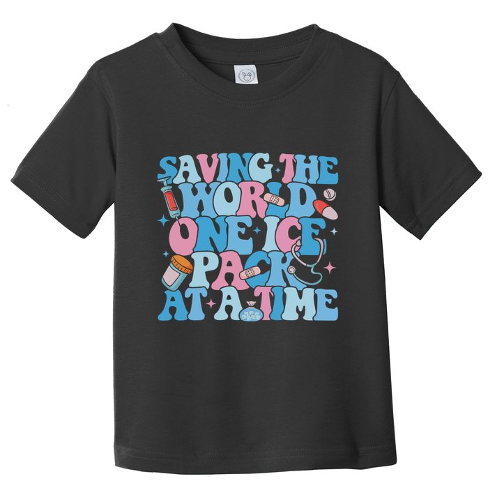 Saving The World One Ice Pack At A Time Toddler T-Shirt