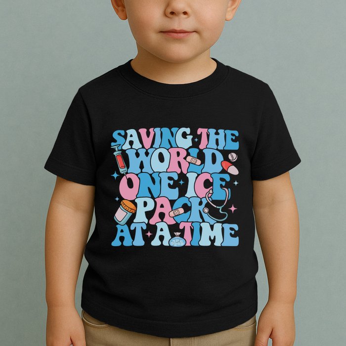 Saving The World One Ice Pack At A Time Toddler T-Shirt