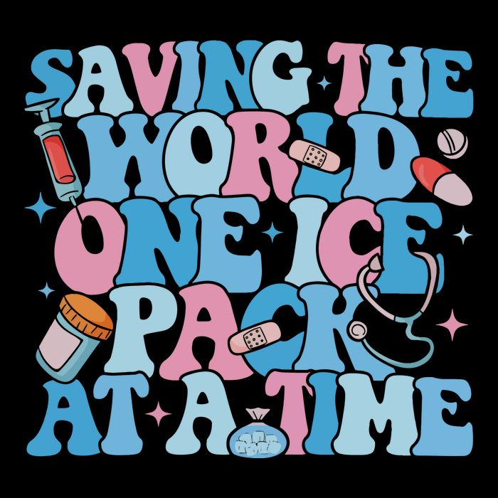 Saving The World One Ice Pack At A Time Toddler T-Shirt