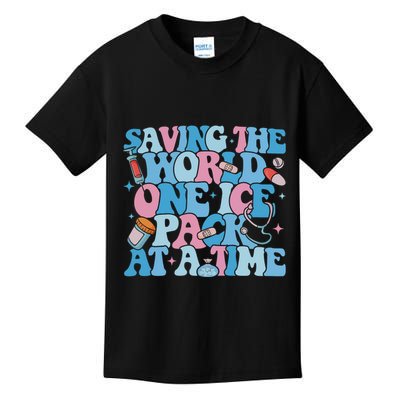 Saving The World One Ice Pack At A Time Kids T-Shirt