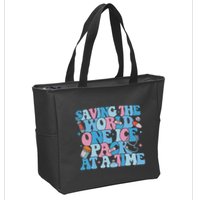 Saving The World One Ice Pack At A Time Zip Tote Bag