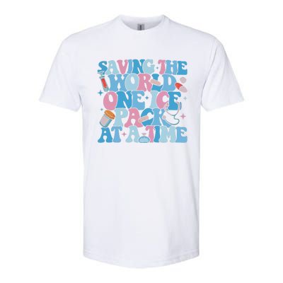 Saving The World One Ice Pack At A Time Softstyle CVC T-Shirt