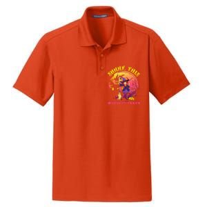 Sorry This Witch Is Taken Funny Halloween Gift Dry Zone Grid Polo