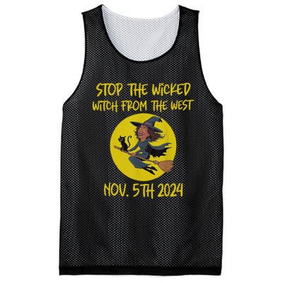 Stop The Wicked Witch From The West Nov. 5th 2024 Mesh Reversible Basketball Jersey Tank