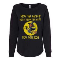 Stop The Wicked Witch From The West Nov. 5th 2024 Womens California Wash Sweatshirt