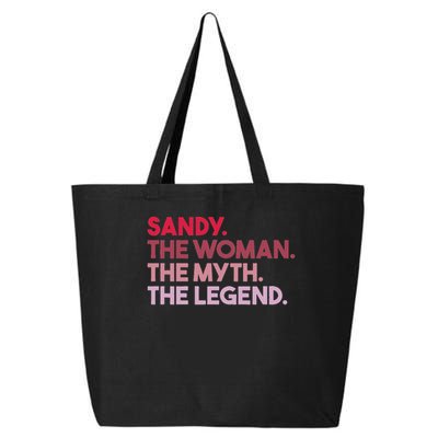 Sandy The Woman The Myth The Legend Personalized Sandy 25L Jumbo Tote