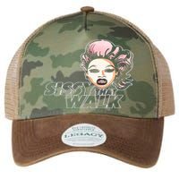 Sissy That Walk Drag Queen LGBT LGBTQ Pride Month Pride Ally Legacy Tie Dye Trucker Hat