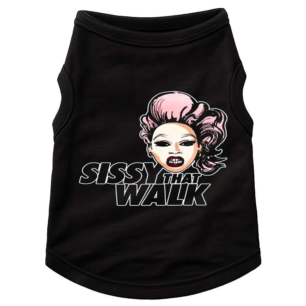 Sissy That Walk Drag Queen LGBT LGBTQ Pride Month Pride Ally Doggie Tank