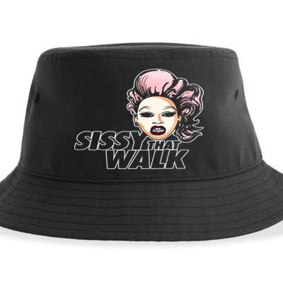 Sissy That Walk Drag Queen LGBT LGBTQ Pride Month Pride Ally Sustainable Bucket Hat