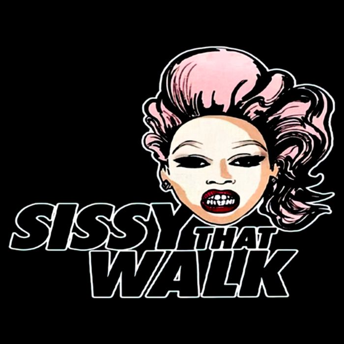Sissy That Walk Drag Queen LGBT LGBTQ Pride Month Pride Ally Drawstring Bag