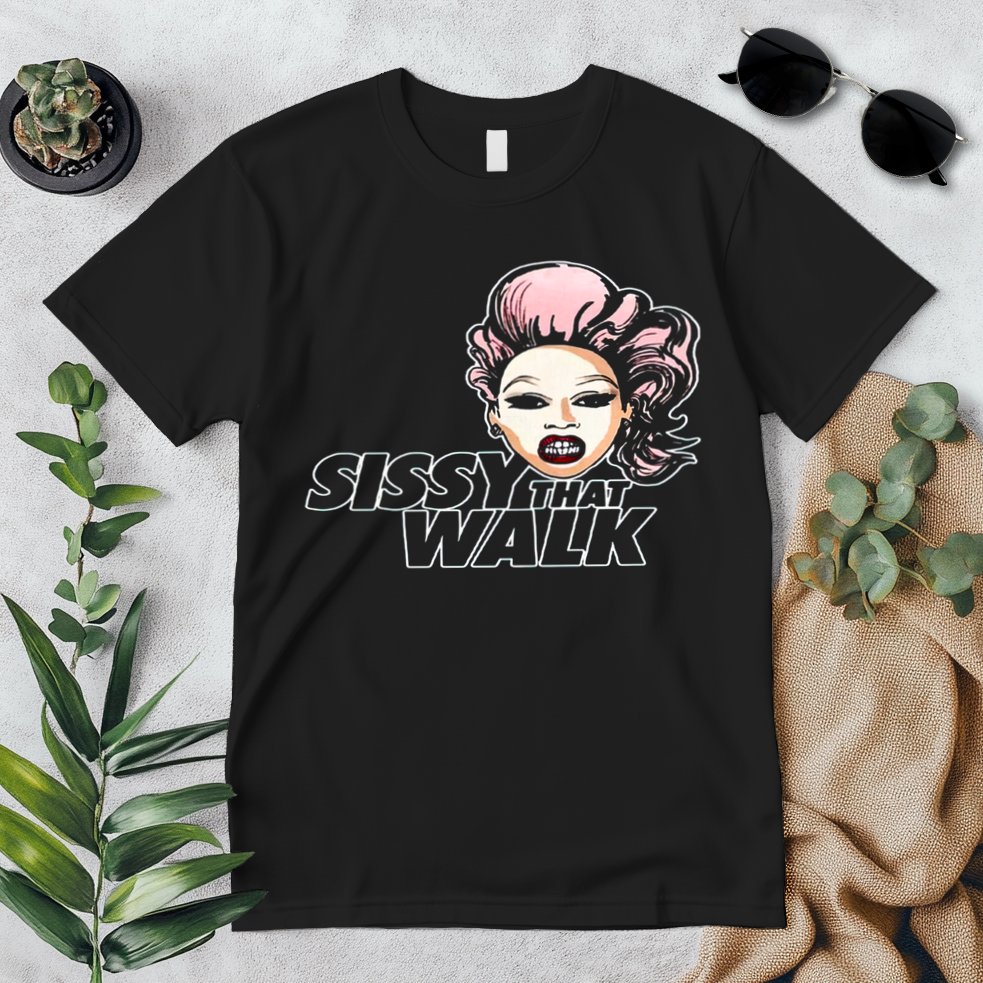 Sissy That Walk Drag Queen LGBT LGBTQ Pride Month Pride Ally Premium T-Shirt