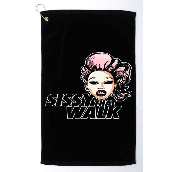 Sissy That Walk Drag Queen LGBT LGBTQ Pride Month Pride Ally Golf Towel