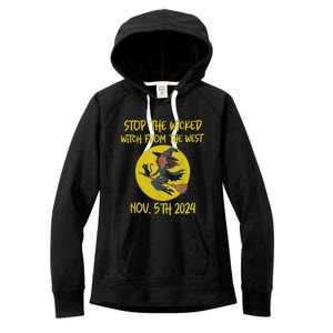 Stop The Wicked Witch From The West Nov. 5th 2024 Women's Fleece Hoodie