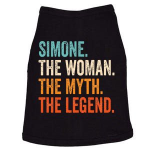 Simone The Woman The Myth The Legend First Name Simone Doggie Tank