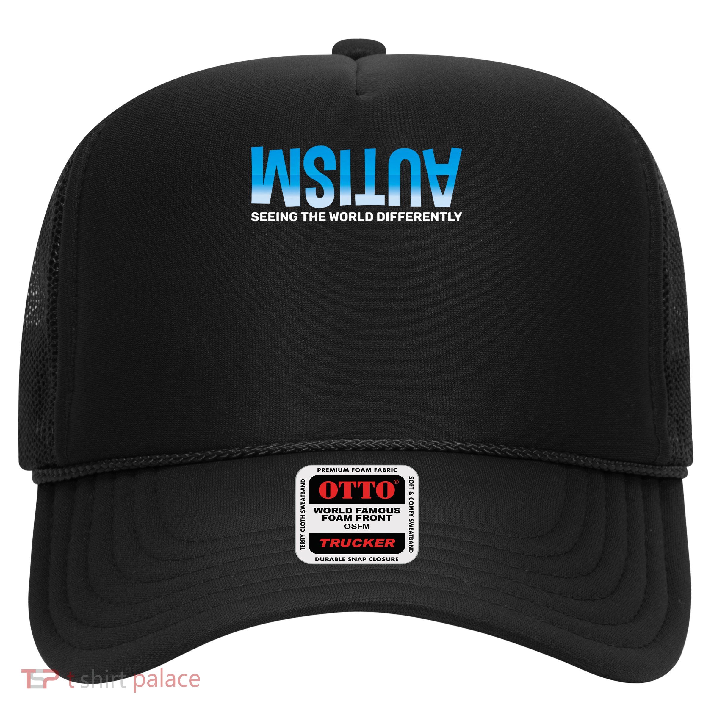 Seeing the World differently Autism Awareness Trucker Hat