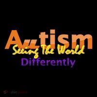 Seeing The World Differently Autism Awareness Gift Drawstring Bag