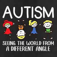 Seeing The World From A Different Angle Autism Awareness Day Gift Microfiber Hand Towel