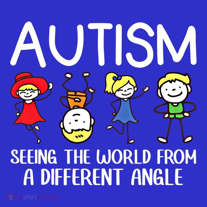 Seeing The World From A Different Angle Autism Awareness Day Gift T-Shirt