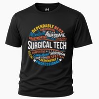 Surgical Tech Week Funny Surgical Technologist Gifts Cooling Performance Crew T-Shirt