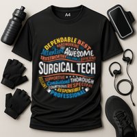 Surgical Tech Week Funny Surgical Technologist Gifts Cooling Performance Crew T-Shirt