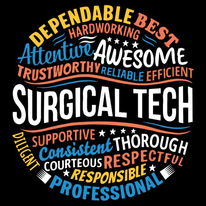 Surgical Tech Week Funny Surgical Technologist Gifts Cooling Performance Crew T-Shirt