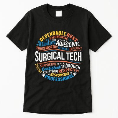 Surgical Tech Week Funny Surgical Technologist Gifts Tall T-Shirt