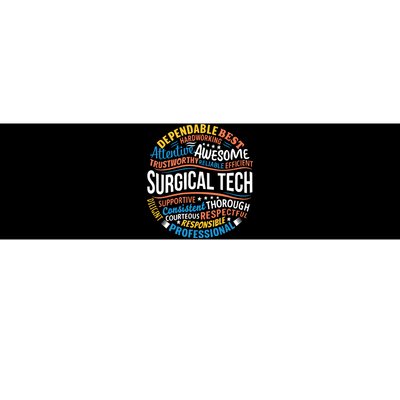 Surgical Tech Week Funny Surgical Technologist Gifts Bumper Sticker