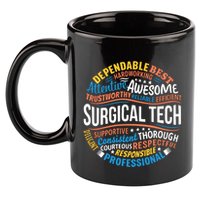 Surgical Tech Week Funny Surgical Technologist Gifts 11oz C Handle Ceramic Mug