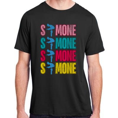 Simone T World Champion Retro Adult ChromaSoft Performance T-Shirt