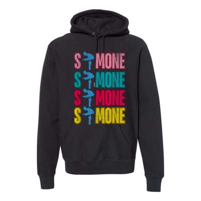 Simone T World Champion Retro Premium Hoodie