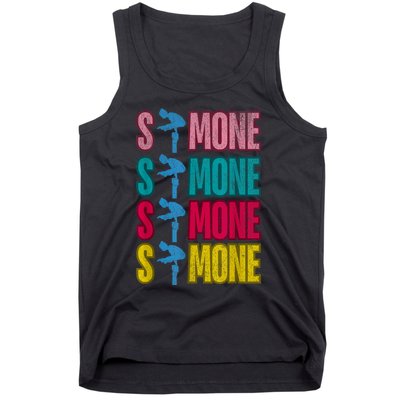 Simone T World Champion Retro Tank Top