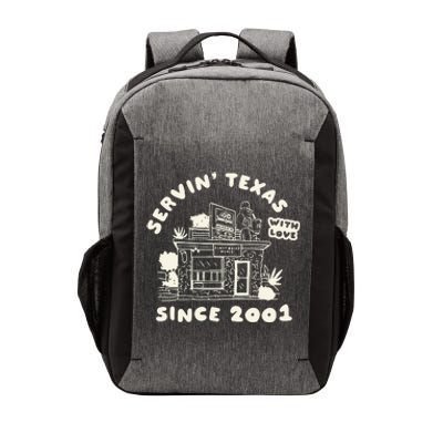 Servin Texas With Love Since 2001 Vector Backpack