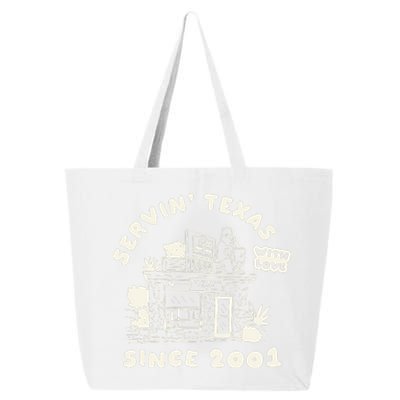 Servin Texas With Love Since 2001 25L Jumbo Tote