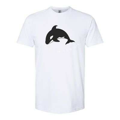 Save The Whale Awareness Design Plastic Is The Real Killer Gift Softstyle CVC T-Shirt