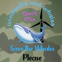 Save The Whales From Windmills In The Sea And Ocean Design Gift Legacy Tie Dye Trucker Hat