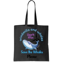 Save The Whales From Windmills In The Sea And Ocean Design Gift Bag