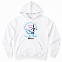 Save The Whales From Windmills In The Sea And Ocean Design Gift Hoodie