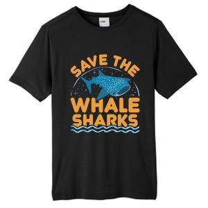 Save The Whale Sharks International Whale Shark Day Gift Tall Fusion ChromaSoft Performance T-Shirt