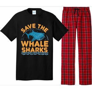 Save The Whale Sharks International Whale Shark Day Gift Pajama Set