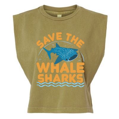 Save The Whale Sharks International Whale Shark Day Gift Garment-Dyed Women's Muscle Tee