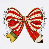 Santa Teacher Xmas Coquette Bow Teaching Is A Work Of Heart Wool Snapback Cap