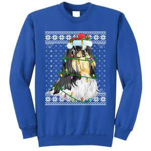 Shih Tzu Xmas Ugly Sweater Lighting Shih Tzu Dog Christmas Meaningful Gift Sweatshirt