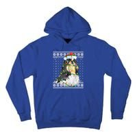 Shih Tzu Xmas Ugly Sweater Lighting Shih Tzu Dog Christmas Meaningful Gift Tall Hoodie