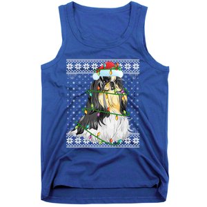 Shih Tzu Xmas Ugly Sweater Lighting Shih Tzu Dog Christmas Meaningful Gift Tank Top