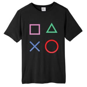 Square Triangle X And Circle Shape Tall Fusion ChromaSoft Performance T-Shirt