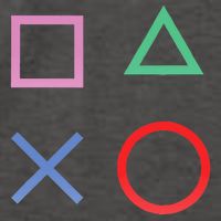 Square Triangle X And Circle Shape Vector Backpack