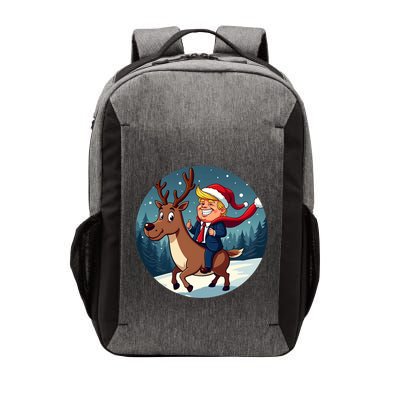 Santa Trump Xmas Donald Funny Christmas Pajamas Great Gift Vector Backpack